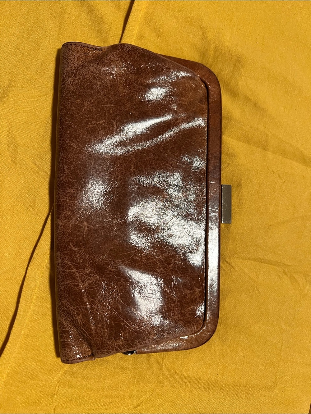 Latico Brown Leather Clutch Wallet - Classic Carry